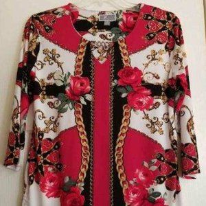 JM Collection Embellished Tunic